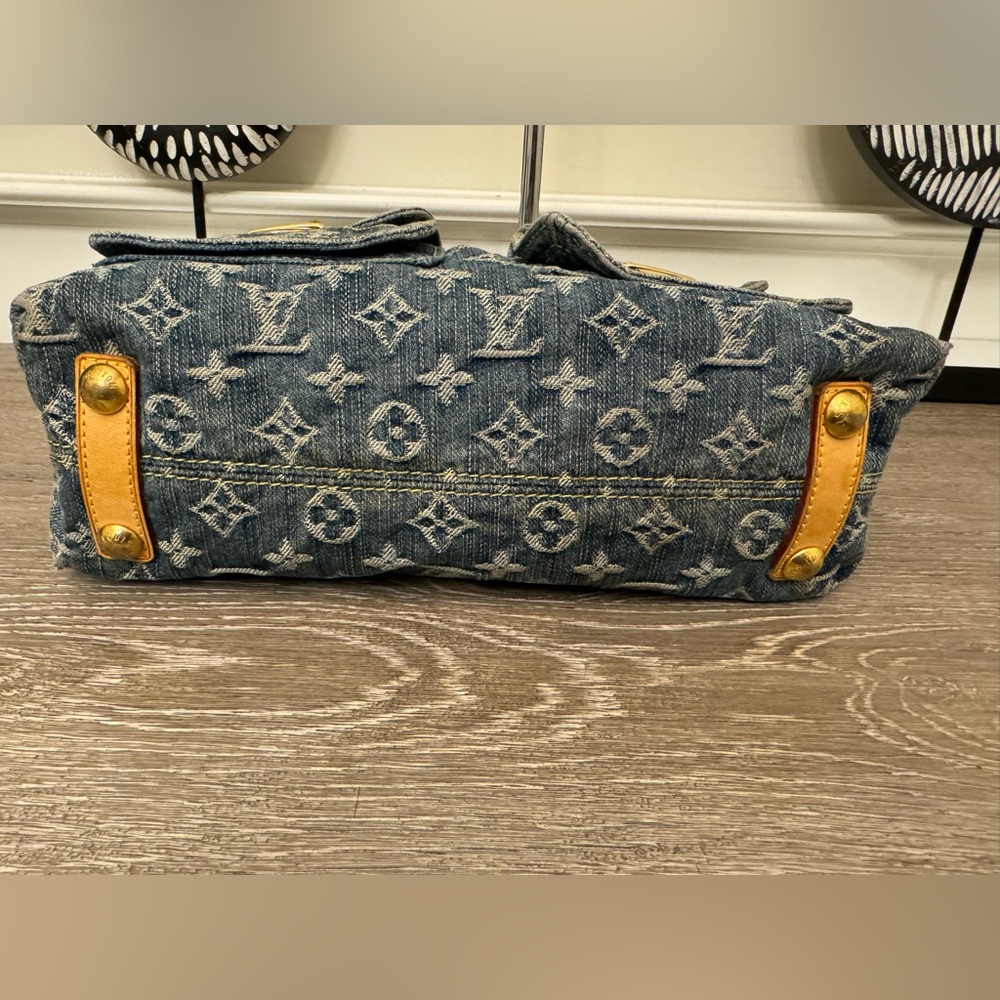 Louis Vuitton Monogram Denim Baggy PM blue - Picture 9 of 16